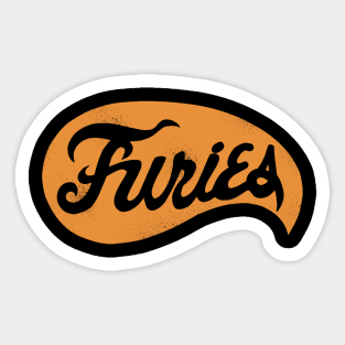 The Baseball Furies Sticker